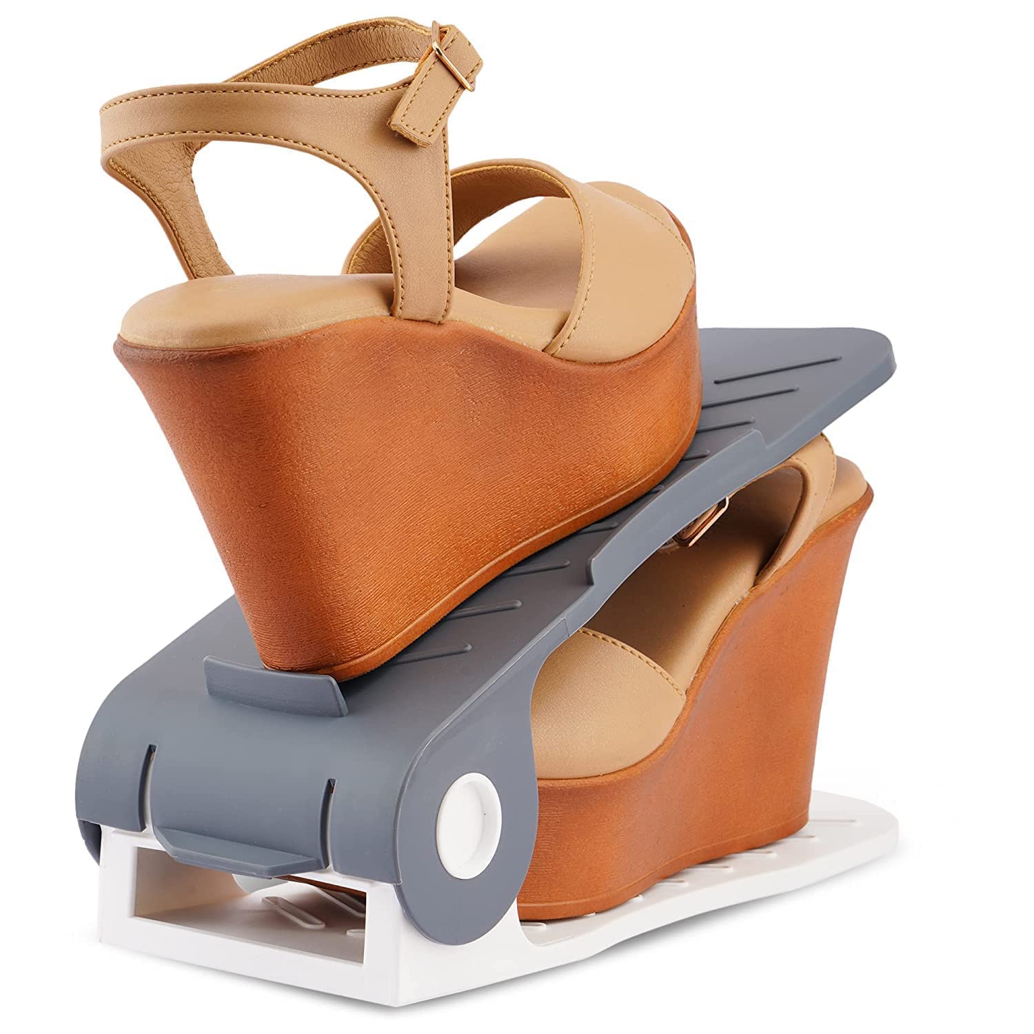 Compact shoe organizer for efficient space management Compact shoe organizer for efficient space management